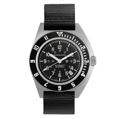 Marathon Swiss 41mm Automatic Navigator on Ballistic Nylon