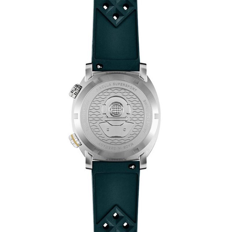 Circula SuperSport Automatic Dive Watch with Petrol Dial