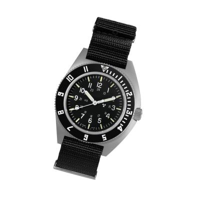 Marathon Swiss 41mm Steel Navigator (no date) with Tritium Tubes on DEFSTAN Nylon Strap