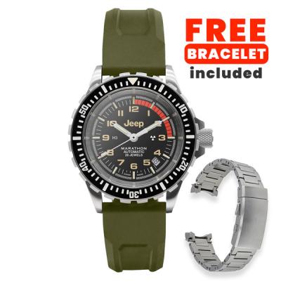 Jeep x Marathon 41mm Rubicon GSAR Swiss Automatic Dive Watch