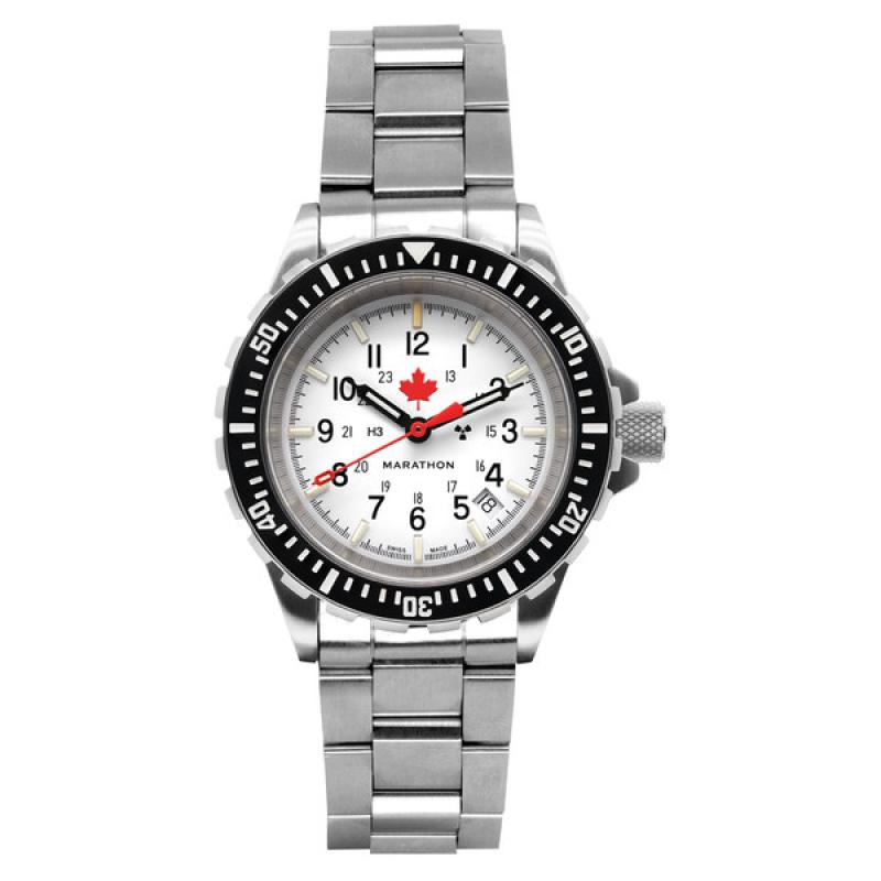 Marathon 41MM LE ADANAC Arctic Red Maple Diver's Automatic (GSAR) Watch