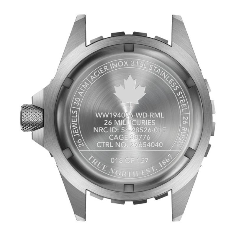 Marathon 41MM LE ADANAC Arctic Red Maple Diver's Automatic (GSAR) Watch