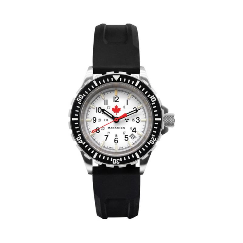 Marathon 41MM LE ADANAC Arctic Red Maple Diver's Automatic (GSAR) Watch