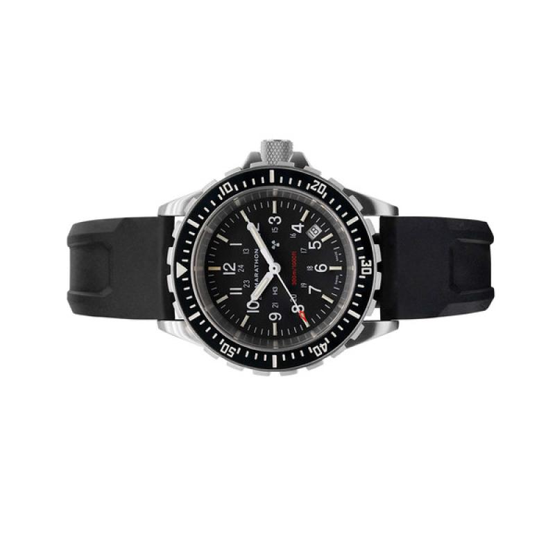 Marathon Swiss Made, TSAR Quartz Military Divers Watch with Sapphire Crystal