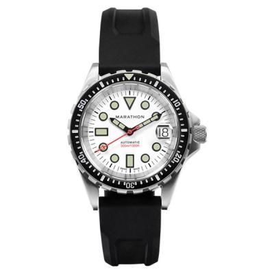 Marathon 36mm Automatic OSAR-D with Arctic Dial and Rubber Strap