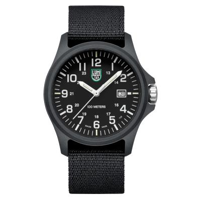 Luminox G CARBONOX™ Black and White 43mm Nylon Strap
