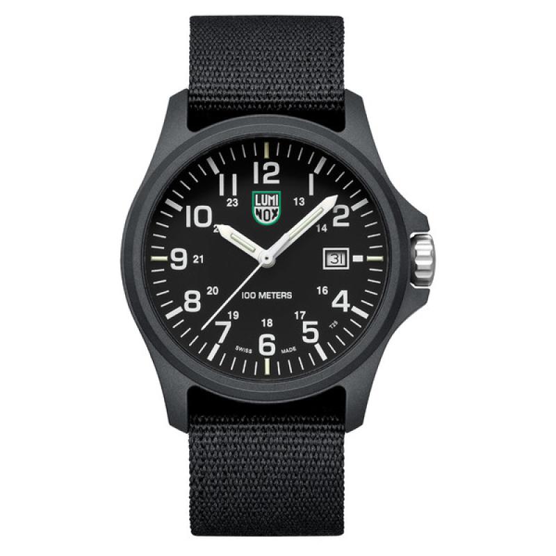 Luminox G CARBONOX™ Black and White 43mm Nylon Strap