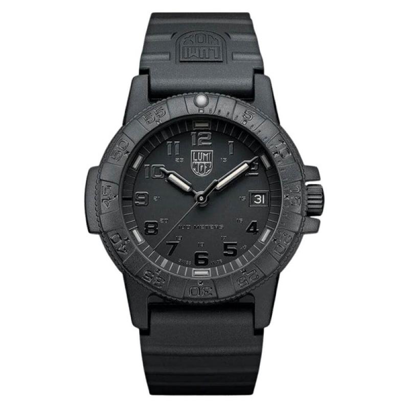 Luminox Leatherback Sea Turtle Watch with Blackout Dial
